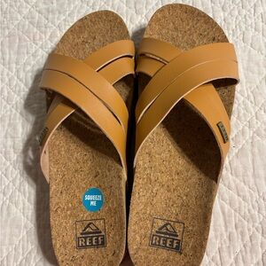 Reef Tan Sandals